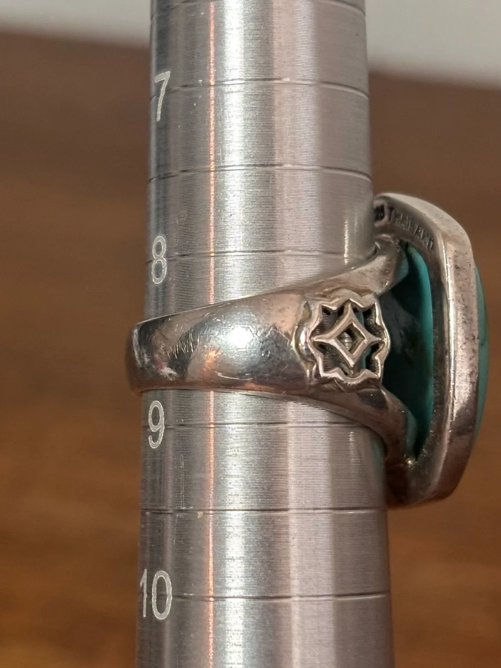Studio Barse Turquoise Statement Ring – Sterling Silver (925) Southwestern Boho